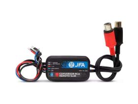 Conversor RCA Remoto Slim Automotivo JFA 12V