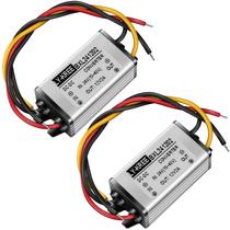 Conversor regulador de tensão 24V a 12V 2A 24W para carrinho de golfe