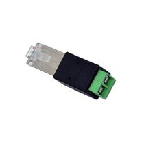 Conversor RJ45 para RS485 Adaptador de terminal Taidacent de 5 unidades