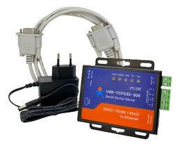Conversor Rs232 Rs485 422 P/ Ethernet Usr-tcp232-306 Ip Rj45