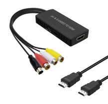 Conversor RuiPuo S-Video e AV para HDMI 1080P PS2 WII STB Conversor RuiPuo S-Video e AV para HDMI 1080P PS2 WII STB