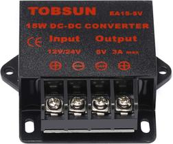 Conversor Step Down VOLRANTISE DC 12V/24V para 5V 3A Conversor Step Down VOLRANTISE DC 12V/24V para 5V 3A