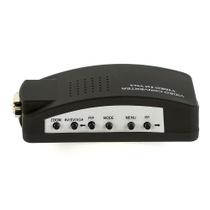 Conversor Tv Para Pc Vga P Rca + Svideo Pc Notebook Tv Telão