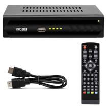 Conversor TV Sinal Digital ISDB-T Set Top Box Full HD HDMI RCA USB Receptor Gravador Digital MP3 WMA Conversor TV Sinal Digital ISDB-T Set Top Box Full HD HDMI RCA USB Receptor Gravador Digital MP3 WMA