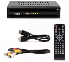 Conversor Tv Sinal Digital Isdb-t Set Top Box Full Hd Hdmi - SetTOP