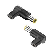 Conversor Universal de Carregador para Laptop 100W - USB-C PD - Compatível com Asus, Lenovo, HP, Dell, Acer e Samsung