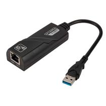 Conversor USB 3.0 Macho X RJ45 Femea 10/100/1000 Multilaser WI422