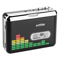 Conversor USB de cassete para MP3 MYPIN Portable Walkman com fones de ouvido Conversor USB de cassete para MP3 MYPIN Portable Walkman com fones de ouvido