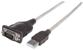 Conversor USB para serial MANHATTAN 151849 Prolific PL-2303RA