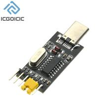 Conversor USB para TTL Módulo UART CH340G CH340 3.3V 5V Switch Type-C Conversor USB para TTL Módulo UART CH340G CH340 3.3V 5V Switch Type-C