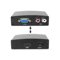 Conversor Vga + Audio R/l Para Hdmi 1080p - Up-1080p - Dex