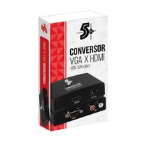 Conversor VGA para HDMI 075-0841 5+ Conversor VGA para HDMI 075-0841 5+