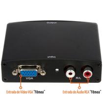 Conversor VGA para HDMI - 5357 - Central Cabos