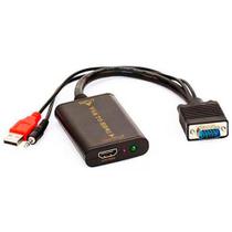 Conversor VGA para HDMI com áudio - alimentação USB - Empire 4452