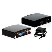 Conversor Vga Para Hdmi Com Áudio Entrada Rca