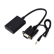 Conversor Vga Para Hdmi Com Áudio Usb