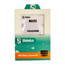 Conversor Vga Para Hdmi Com Saída De Áudio Shinka
