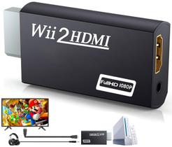 Conversor Wii para HDMI Adaptador CHS Wii para HDMI 1080p