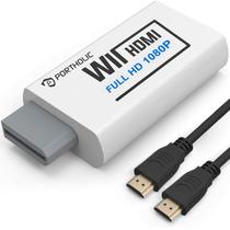 Conversor Wii para HDMI PORTHOLIC 1080P com conector de áudio de 3,5 mm Conversor Wii para HDMI PORTHOLIC 1080P com conector de áudio de 3,5 mm