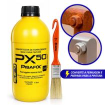 Convertedor de Ferrugem Em Base Para Pintura Pisafix Anticorrosivo Neutraliza Oxidação Primer Proteção Metal