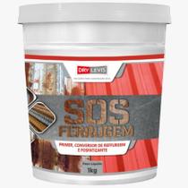 Convertedor de Ferrugem Sos Ferrugem 1KG - DRYLEVIS