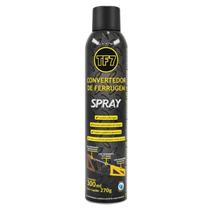Convertedor de Ferrugem Spray TF7 300ml Fundo Preto Prepara Para Pintura Convertedor de Ferrugem Spray TF7 300ml Fundo Preto Prepara Para Pintura
