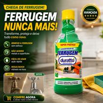 Convertedor de Tira Ferrugem e Oxidação de Metais Duratto Convertedor de Tira Ferrugem e Oxidação de Metais Duratto