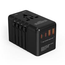 Convertidor de Voltaje Kruuue 220V a 110V Adaptador de Viaje 220V Convertidor de Voltaje Kruuue 220V a 110V Adaptador de Viaje 220V