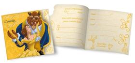 Convite Aniversário Bela E A Fera Com 8 Regina