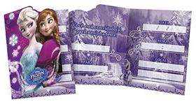 Convite Aniversário Frozen Com 8 Regina