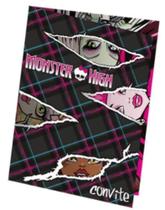 Convite Aniversário Monster High Com 8 Regina