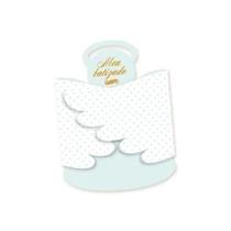 Convite Batizado - Pacote com 8 unidades