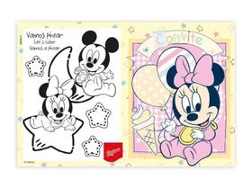 Convite de Aniversário Baby Disney - Minnie - Regina