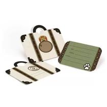 Convite de Aniversário Safari - 8 unidades