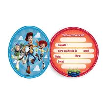 Convite de Aniversário Toy Story 4 - 8 Unidades Convite de Aniversário Toy Story 4 - 8 Unidades