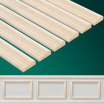 Convite de moldagem de madeira para mesa de parede de porta DIY, 12 unidades Convite de moldagem de madeira para mesa de parede de porta DIY, 12 unidades