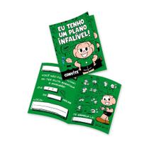 Convite Festa Cebolinha - 08 unidades - Festcolor - Rizzo Festas Convite Festa Cebolinha - 08 unidades - Festcolor - Rizzo Festas