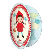 Convite Festa Chapeuzinho Vermelho- Pacote com 8 unidades Convite Festa Chapeuzinho Vermelho- Pacote com 8 unidades