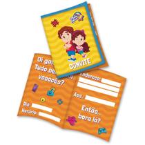 Convite Festa de Aniversário Maria Clara e JP 8 Uni Festcolor - Inspire sua Festa Loja Convite Festa de Aniversário Maria Clara e JP 8 Uni Festcolor - Inspire sua Festa Loja