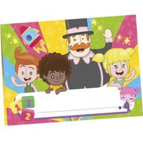 Convite Festa Mundo Bita - Pacote com 12 unidades Convite Festa Mundo Bita - Pacote com 12 unidades