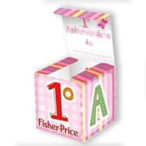 Convite Fisher Price Cubo - Regina Convite Fisher Price Cubo - Regina