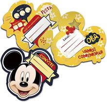 Convite grande mickey classico 08 un regina festa Convite grande mickey classico 08 un regina festa