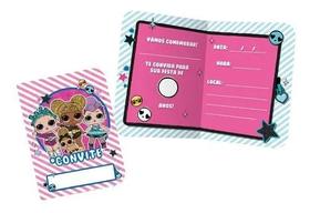 CONVITE LOL SURPRISE 12 un. REGINA FESTA CONVITE LOL SURPRISE 12 un. REGINA FESTA