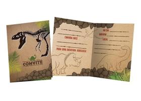 Convite Pequeno Festa Dinossauro 8 Uni Regina Festas - Inspire sua Festa Loja Convite Pequeno Festa Dinossauro 8 Uni Regina Festas - Inspire sua Festa Loja