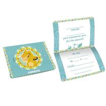 Convite Rei Leao C/8 Regina