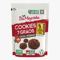 Cookie 7 Grãos Morango e Cacau Da Magrinha 100g Integral