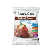 Cookie integral de cacau zero açucar 120g nutripleno