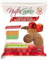 Cookie Integral Maçã com Canela Sem Glúten Nutripleno 120g