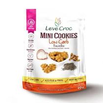Cookie Low Carb De Baunilha Sem Glúten Leve Crock 90G