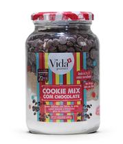 Cookie Mix Gotas de Chocolate 440g SEM GLÚTEN - Vida Gourmet